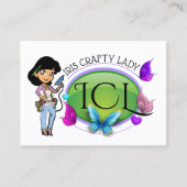 Elegant Craft Visitekaartje Contactkaartje (Voorkant)