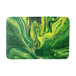 Elegant Crazy Agate 5 - Green Yellow Badmat