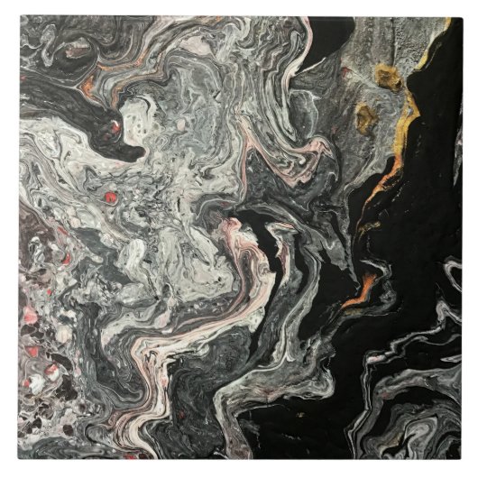 Elegant Crazy Lace Agate 1 Tegeltje (Voorkant)