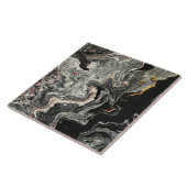 Elegant Crazy Lace Agate 1 Tegeltje (Zijkant)