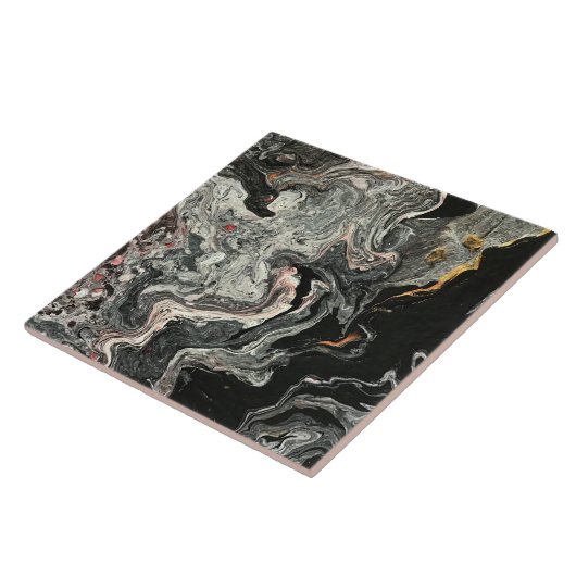 Elegant Crazy Lace Agate 1 Tegeltje (Zijkant)