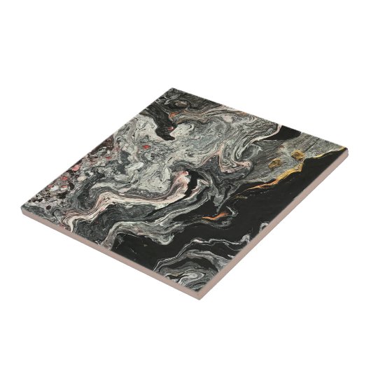 Elegant Crazy Lace Agate 1 Tegeltje (Zijkant)