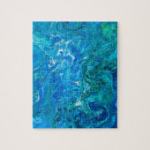 Elegant Crazy Lace Agate 2 - Blue Aqua Legpuzzel (Verticaal)