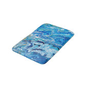 Elegant Crazy Lace Agate 6 - Ocean Blue Badmat (Gekanteld)