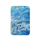 Elegant Crazy Lace Agate 6 - Ocean Blue Badmat (Voorkant Verticaal)