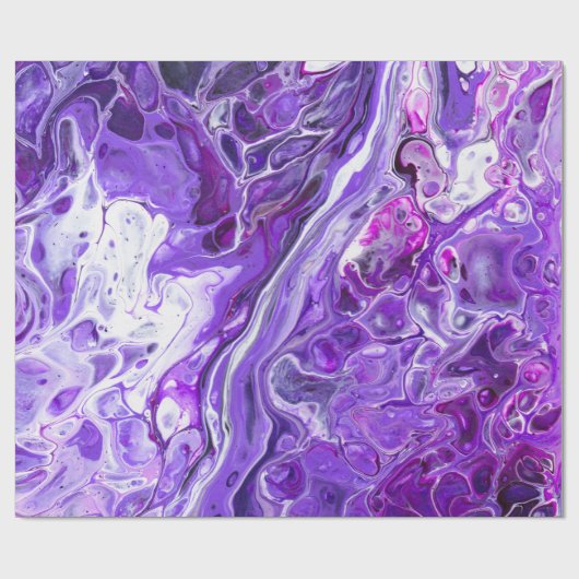 Elegant Crazy Lace Agate 7 - Ultra Violet Paars Cadeaupapier (Vlak)