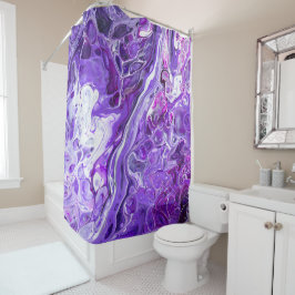 Elegant Crazy Lace Agate 7 - Ultra Violet Paars Douchegordijn