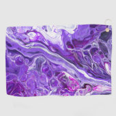 Elegant Crazy Lace Agate 7 - Ultra Violet Paars Golfhanddoek (Horizontaal)