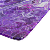 Elegant Crazy Lace Agate 7 - Ultra Violet Paars Snijplank (Hoek)
