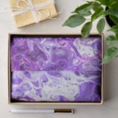 Elegant Crazy Lace Agate 7 - Ultra Violet Paars Tissuepapier (Geschenk)