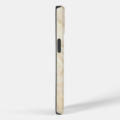 Elegant Cream and Gold Marble iPhone Case (Achterkant / Rechts)