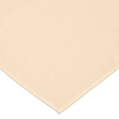 Elegant Cream Beige - Tafelloper (Hoek)