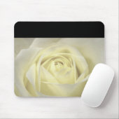 Elegant Cream Roos Muismat (Met muis)