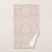 Elegant  Cream Victoriaans Damask Bad Handdoek (Handdoek)