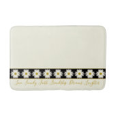 Elegant Creamy White Bath Mat (Voorkant)