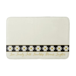 Elegant Creamy White Bath Mat