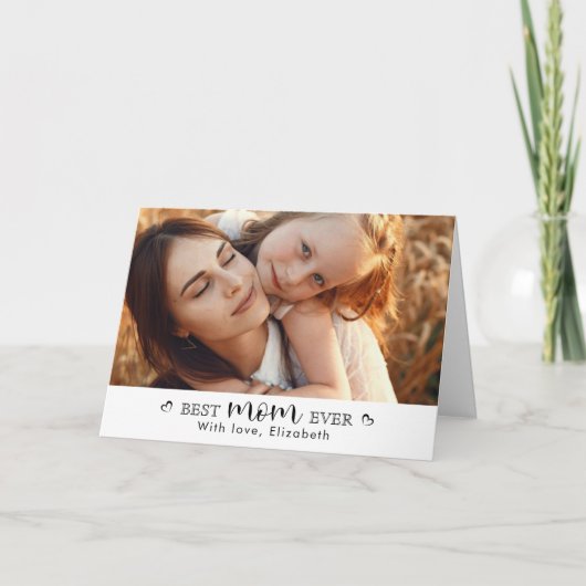 Elegant Create Your Own Mother’s Day Kaart (Voorkant)