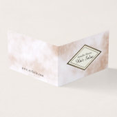 Elegant crème visitekaartje (Buitenkant)