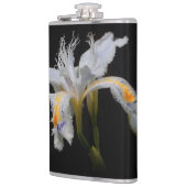 Elegant Crested Iris White Floral Heupfles (Links)