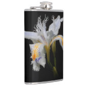 Elegant Crested Iris White Floral Heupfles (Rechts)