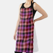 Elegant crimson and plum plaid seamless pattern schort (Insitu)