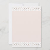 Elegant Cross Christening Christian Baptism Kaart (Achterkant)