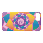 Elegant Crown Chakra Yoga Meditation Enthusiast Case-Mate iPhone Case (Achterkant (Horizontaal))