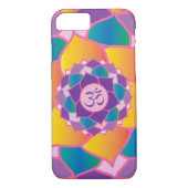 Elegant Crown Chakra Yoga Meditation Enthusiast Case-Mate iPhone Case (Achterkant)