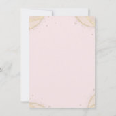 Elegant Crown Gold Glitter Corners Sweet 16   Kaart (Achterkant)