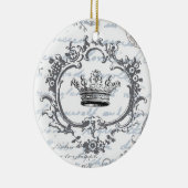  Elegant Crown...ornament Keramisch Ornament (Rechts)