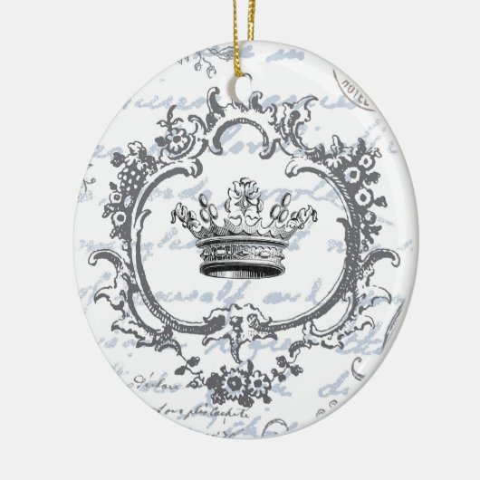  Elegant Crown...ornament Keramisch Ornament (Links)