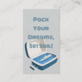 Elegant Cruise Travel Visitekaartje (Voorkant)