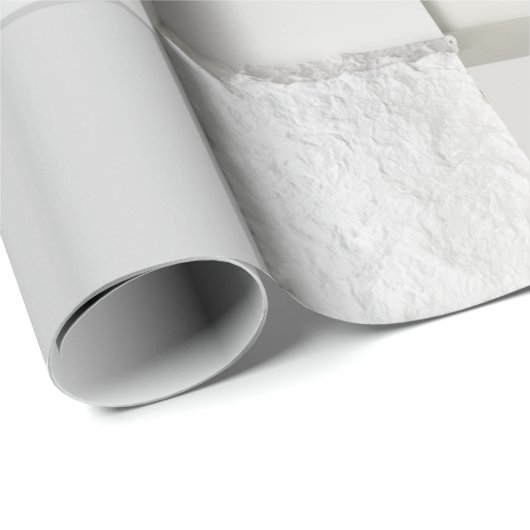 Elegant Cube wall 3D art. wit en goud Cadeaupapier (Rol Hoek)