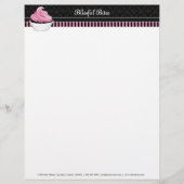 Elegant Cupcake Bakery Name Flyer (Voorkant)