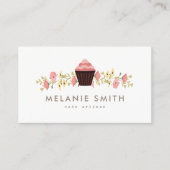 Elegant Cupcake Bakery Visitekaartje (Voorkant)
