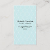 Elegant Cupcake bakkerij Aangepast Visitekaartje (Achterkant)