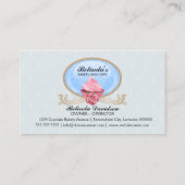 Elegant Cupcake bakkerij Aangepast Visitekaartje (Achterkant)