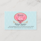Elegant Cupcake bakkerij Aangepast Visitekaartje (Achterkant)