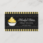 Elegant Cupcake bakkerij Visitekaartje (Voorkant)