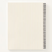 Elegant  cupcake dessert notitieboek (Achterkant)