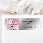 Elegant Cupcake Return Address Label (Insitu)