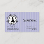 Elegant Cupcake Visitekaartje (Achterkant)