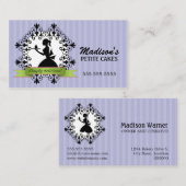 Elegant Cupcake Visitekaartje (Voorkant / Achterkant)