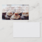 Elegant  cupcakes Bakery-Visitekaartjes Visitekaartje (Voorkant / Achterkant)