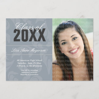 Elegant Curls Patroon: Zilver Kaart