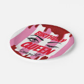 Elegant Custom Birthday 18th | 21e | 40e | 50e Papieren Bordje (Gekanteld)