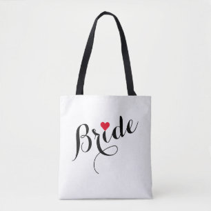 Elegant Custom Bride Vrijgezellenfeest Wedding Par Tote Bag