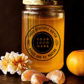 Elegant Custom Business Logo en Company Slogan Zelfinktende Stempel