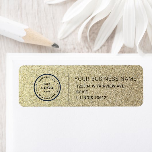 Elegant Custom Business Return Address Label (Insitu)