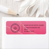 Elegant Custom Business Return Address Label (Insitu)